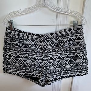 Tribal Print Shorts